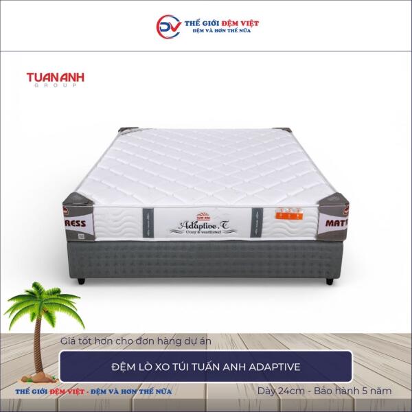 Đệm lò xo túi Tuấn Anh Adaptive 3
